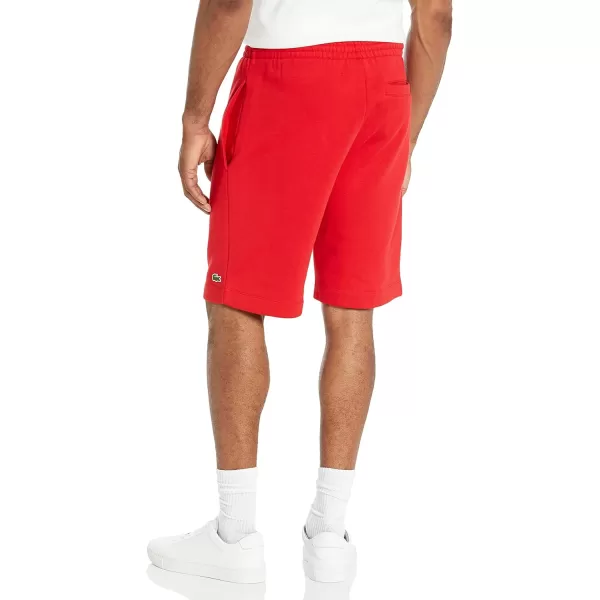 Lacoste Men's Organic Brushed Cotton Fleece Shorts
