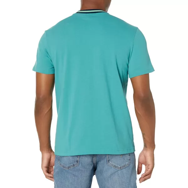 Lacoste Men's Short Sleeve Fancy Crew Neck T-Shirt
