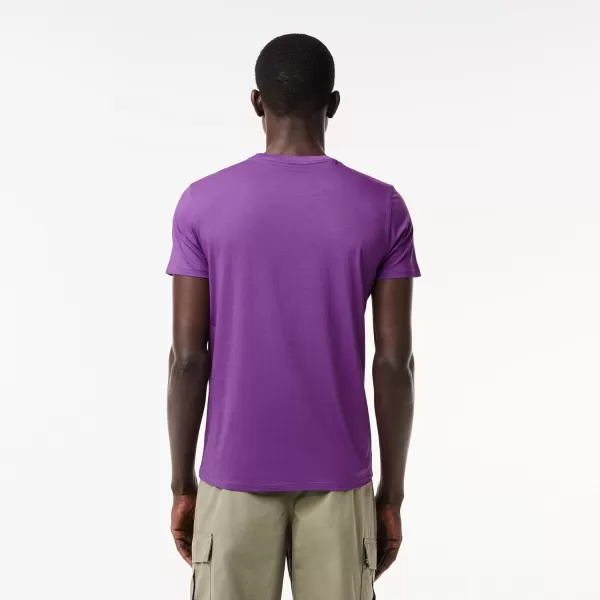 Lacoste Men's Short Sleeve Pima Crewneck Tee
