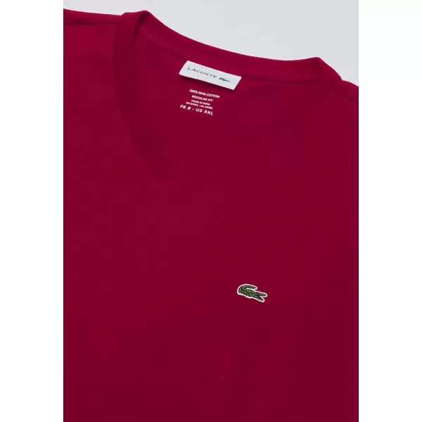Lacoste Men's Short Sleeve Pima Crewneck Tee