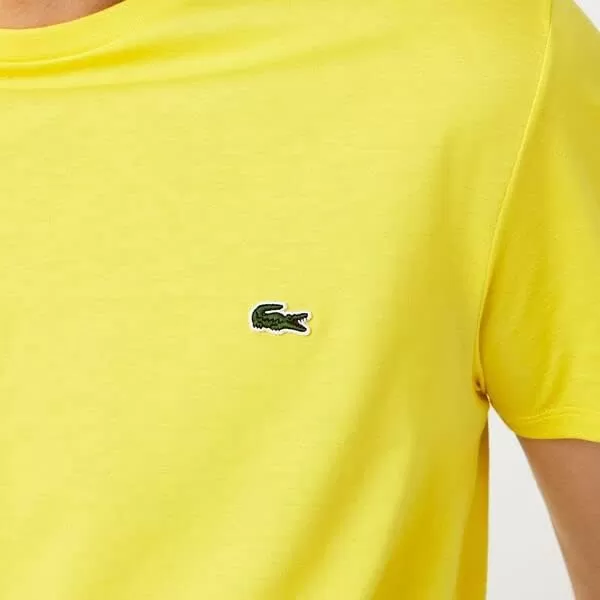 Lacoste Men's Short Sleeve Pima Crewneck Tee