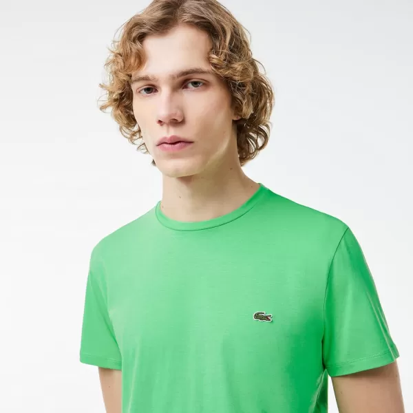 Lacoste Men's Short Sleeve Pima Crewneck Tee
