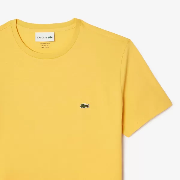 Lacoste Men's Short Sleeve Pima Crewneck Tee