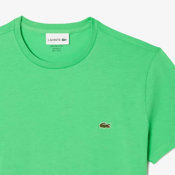 Lacoste Men's Short Sleeve Pima Crewneck Tee