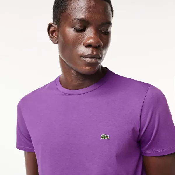 Lacoste Men's Short Sleeve Pima Crewneck Tee