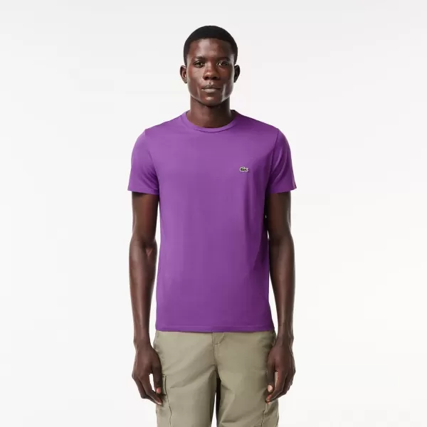 Lacoste Men's Short Sleeve Pima Crewneck Tee