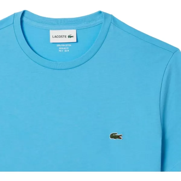 Lacoste Men's Short Sleeve Pima Crewneck Tee