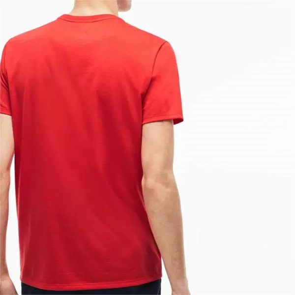 Lacoste Men's Short Sleeve Pima Crewneck Tee