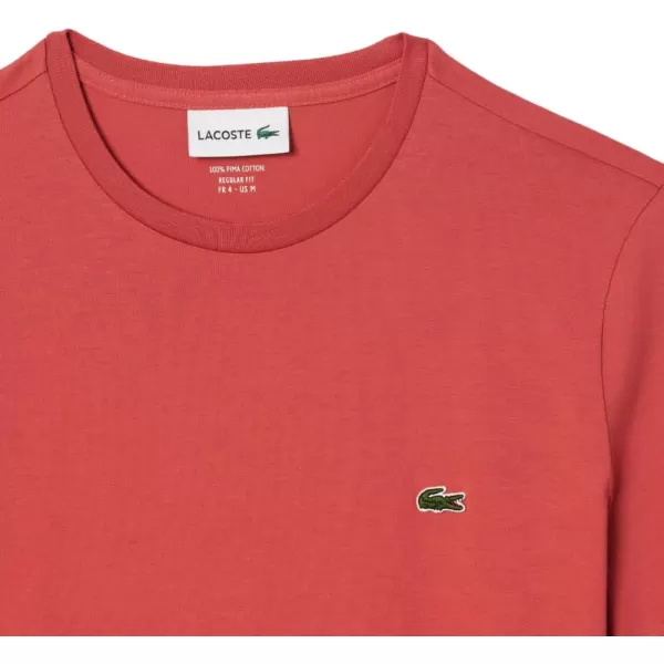 Lacoste Men's Short Sleeve Pima Crewneck Tee