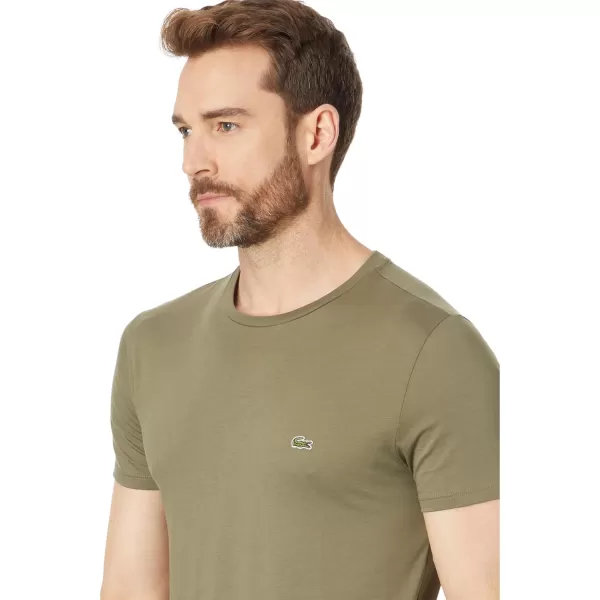 Lacoste Men's Short Sleeve Pima Crewneck Tee