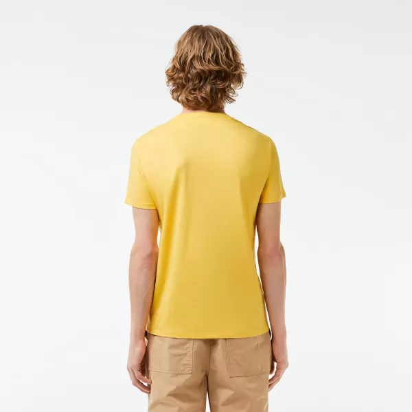 Lacoste Men's Short Sleeve Pima Crewneck Tee