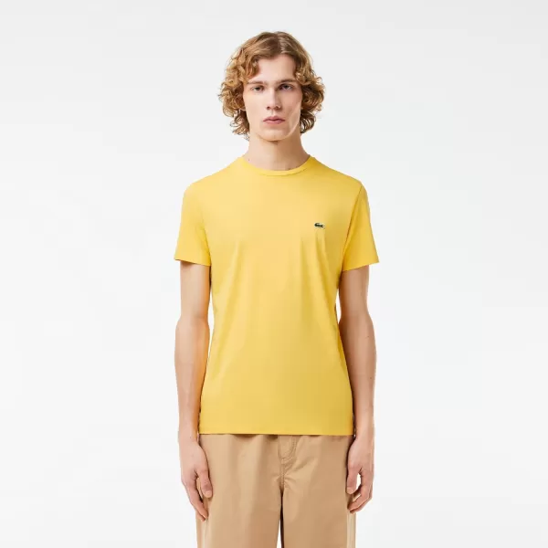 Lacoste Men's Short Sleeve Pima Crewneck Tee