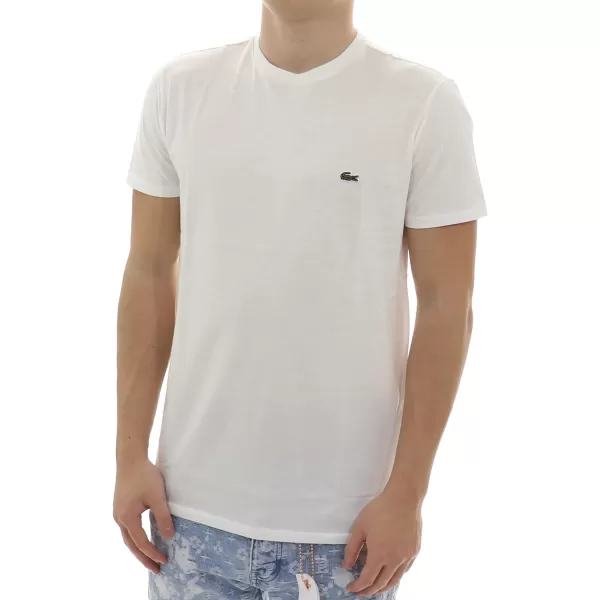 Lacoste Men's Short Sleeve Pima Crewneck Tee