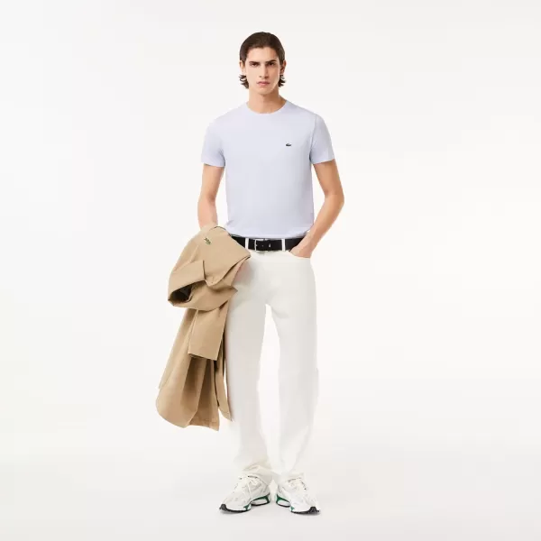 Lacoste Men's Short Sleeve Pima Crewneck Tee