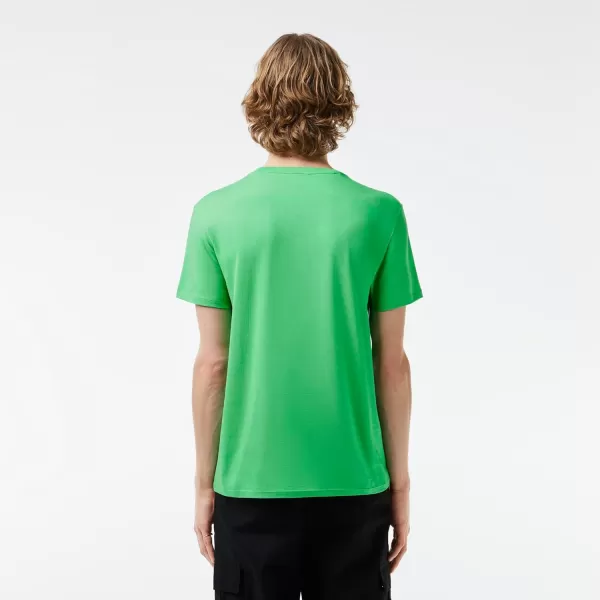 Lacoste Men's Short Sleeve Pima Crewneck Tee
