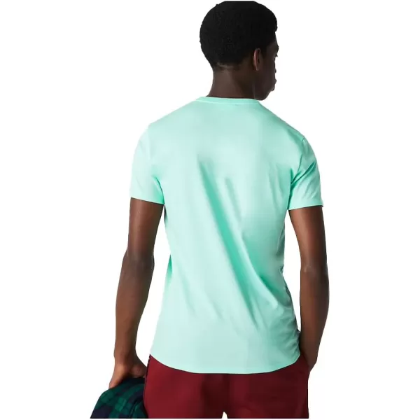 Lacoste Men's Short Sleeve V-Neck Pima Cotton Jersey T-Shirt