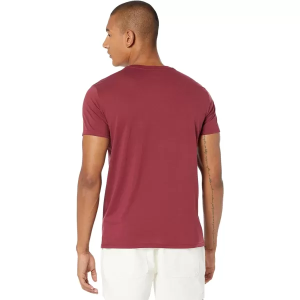 Lacoste Men's Short Sleeve V-Neck Pima Cotton Jersey T-Shirt