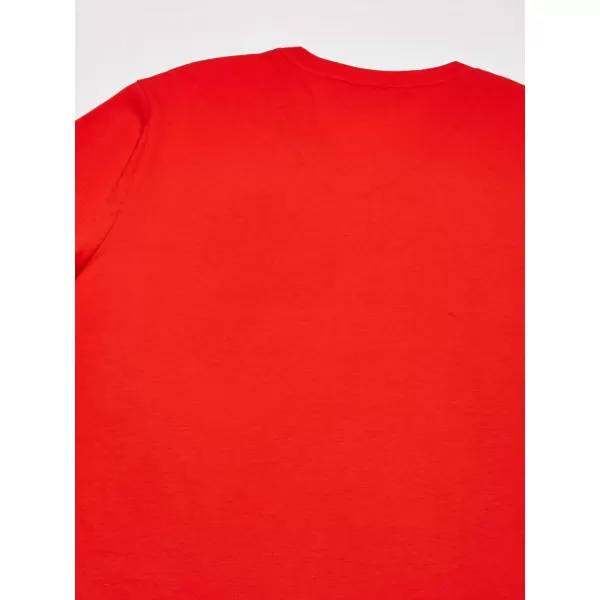 Lacoste Men's Short Sleeve V-Neck Pima Cotton Jersey T-Shirt