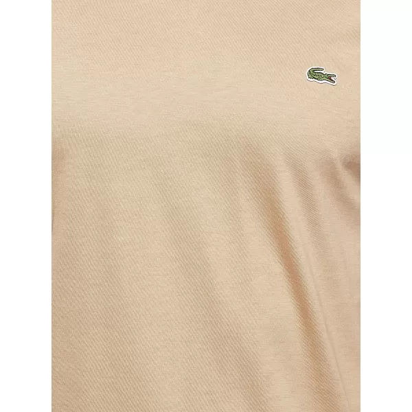 Lacoste Men's Short Sleeve V-Neck Pima Cotton Jersey T-Shirt