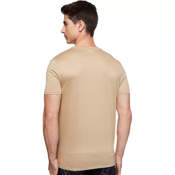 Lacoste Men's Short Sleeve V-Neck Pima Cotton Jersey T-Shirt