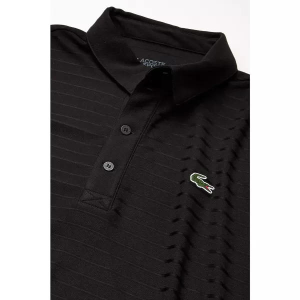 Lacoste Mens Sport Short Sleeve Jacquard Techincal Polo Shirt