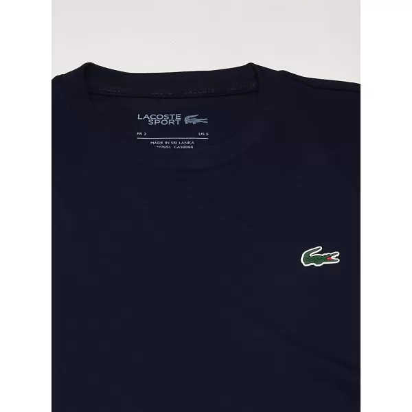 Lacoste Men's Sport Short Sleeve Solid Ultra Dry T-Shirt