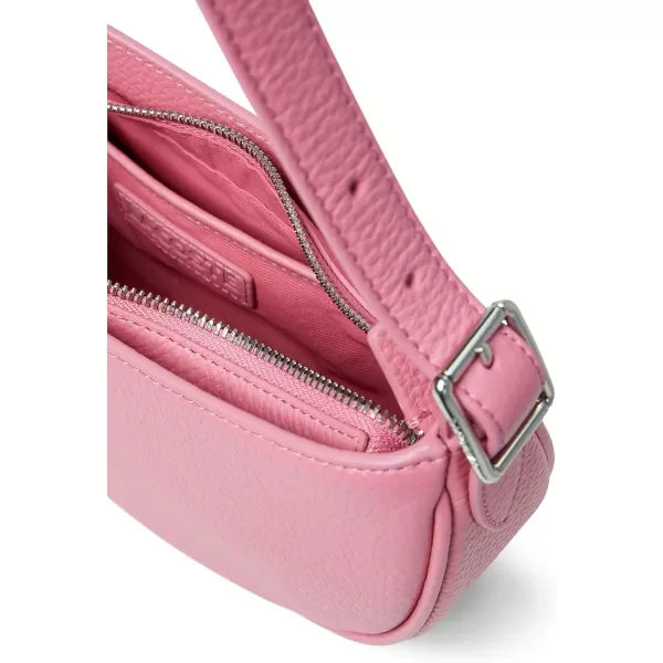 Lacoste Top Grain Leather Halfmoon Bag