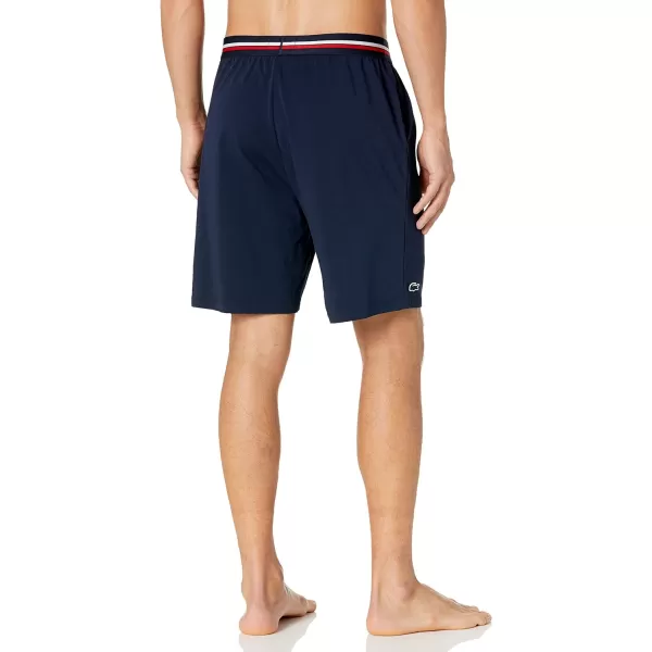 Lacoste mens Semi-fancy Waist Cotton Stretch Loungewear Shorts