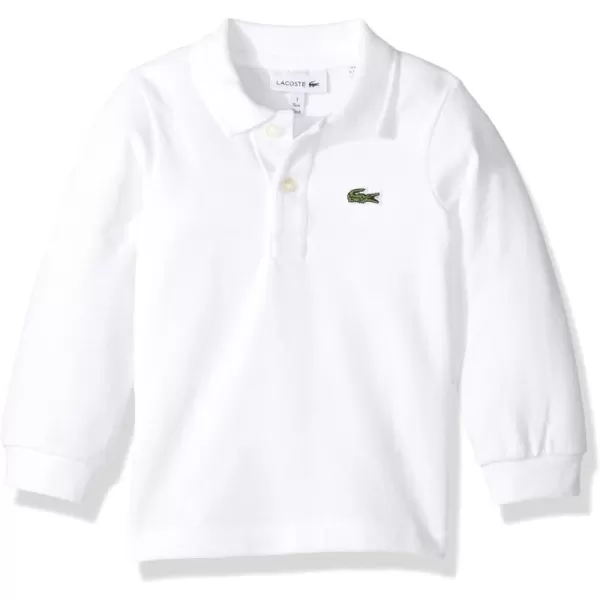 Lacoste Boys' Big Long Sleeve Classic Solid Pique Polo
