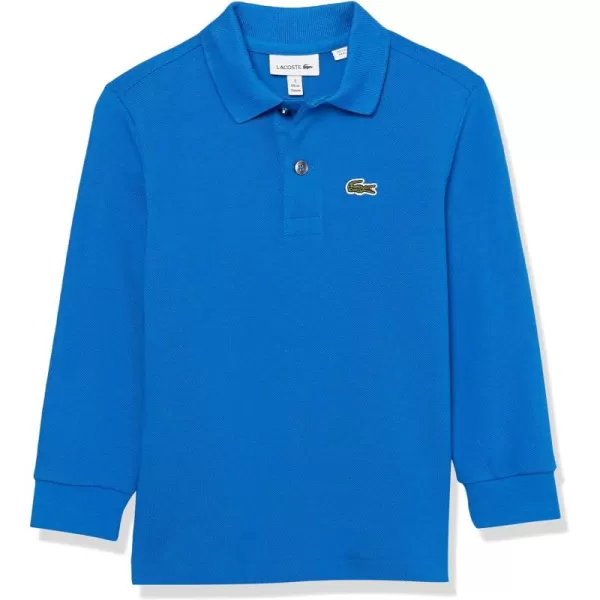 Lacoste Boys' Big Long Sleeve Classic Solid Pique Polo