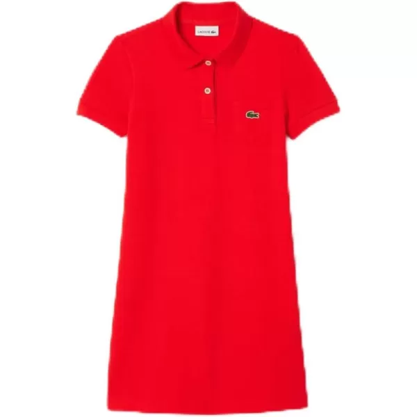 Lacoste Girl Solid Polo Dress