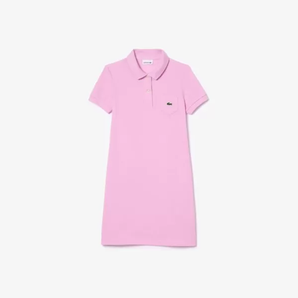 Lacoste Girl Solid Polo Dress