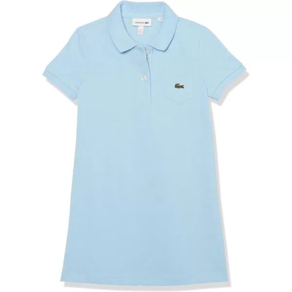 Lacoste Girls' Classic Pique Polo Dress with Pocket