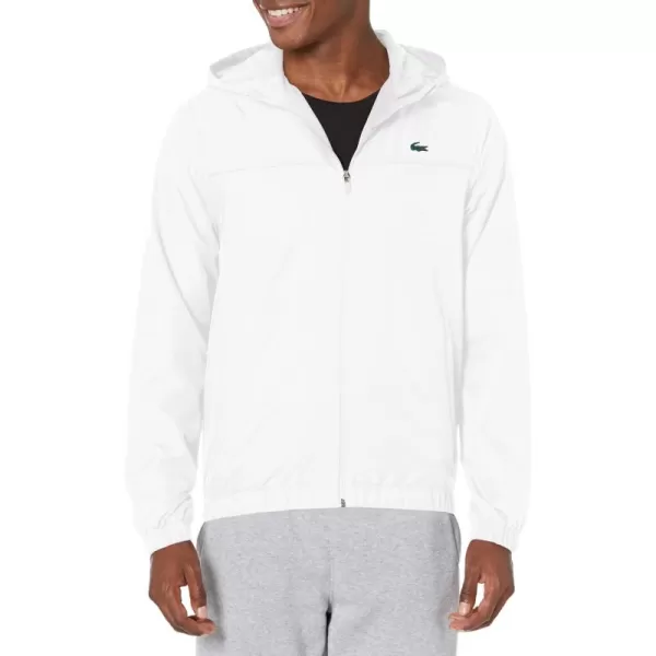 Lacoste Men's Full Zip Tennis Jacket with Hood