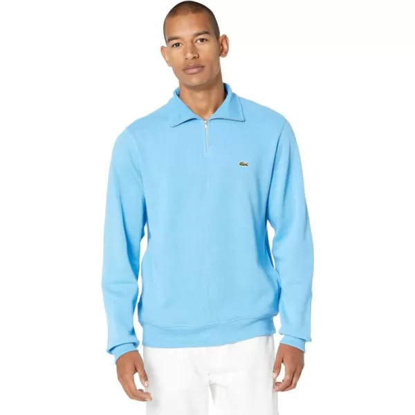 Lacoste Men's Long Sleeve 1/4 Zip Cotton Sweatshirt