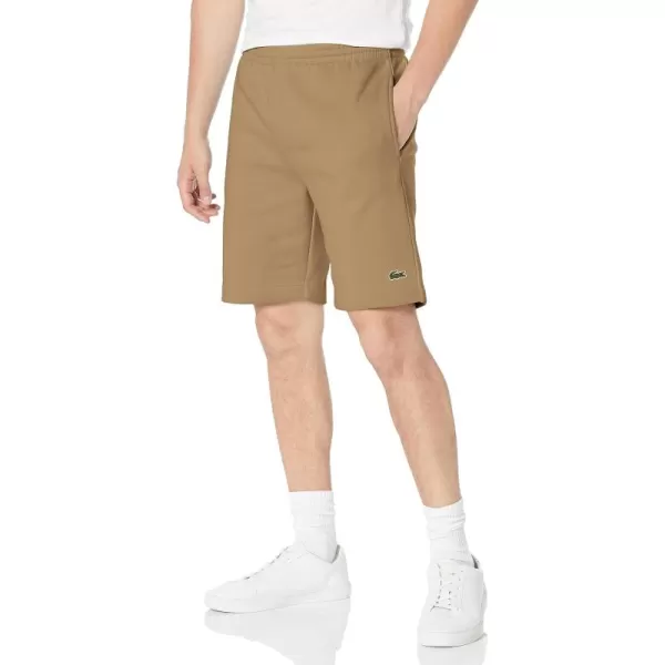 Lacoste Men's Organic Brushed Cotton Fleece Shorts