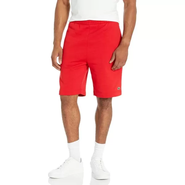 Lacoste Men's Organic Brushed Cotton Fleece Shorts