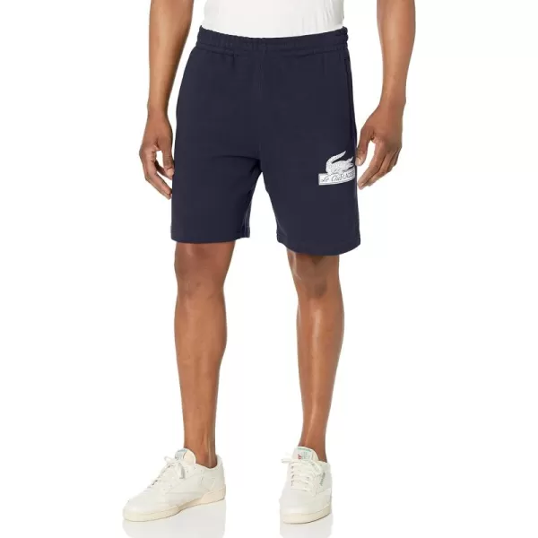 Lacoste Men's Relaxed Fit Shorts with Adjustable Waist