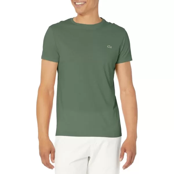 Lacoste Men's Short Sleeve Pima Crewneck Tee