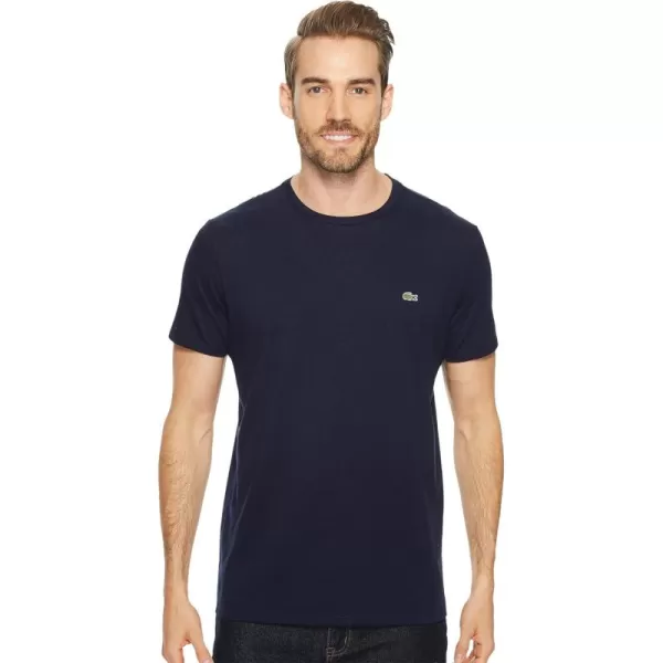 Lacoste Men's Short Sleeve Pima Crewneck Tee