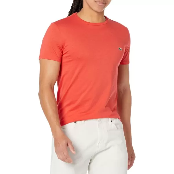 Lacoste Men's Short Sleeve Pima Crewneck Tee
