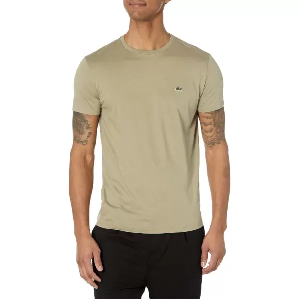 Lacoste Men's Short Sleeve Pima Crewneck Tee
