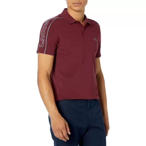 Lacoste Men's Short Sleeve Piping Polo Shirt