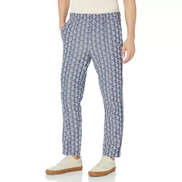 Lacoste Men's Vintage Fit Printed Monogram Track Pant