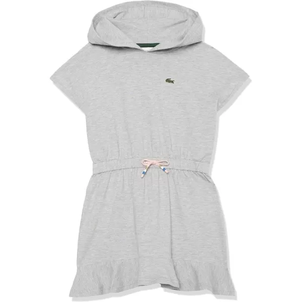 Lacoste One Size Girl's Sleeveless Hooded Dress with Adjustable Waist