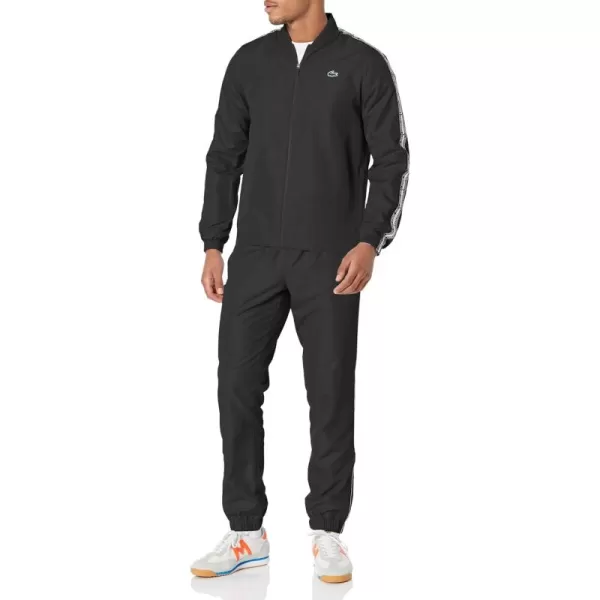 Lacoste mens Regular Fit Tennis Tracksuit W Logo on Back