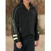 imageLacoste Mens Colorblocked Full Zip JacketBlackLimeira