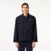 imageLacoste Mens Light Weight Short Parka Jacket WPocketsAbysm
