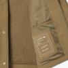 imageLacoste Mens Light Weight Short Parka Jacket WPocketsLion Beige