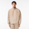 imageLacoste Mens Long Sleeve Aop L Full Zip Hoodless Blouson Jacket WArm Stripes ampamp Large Croc Back Graphic Tbd LXL